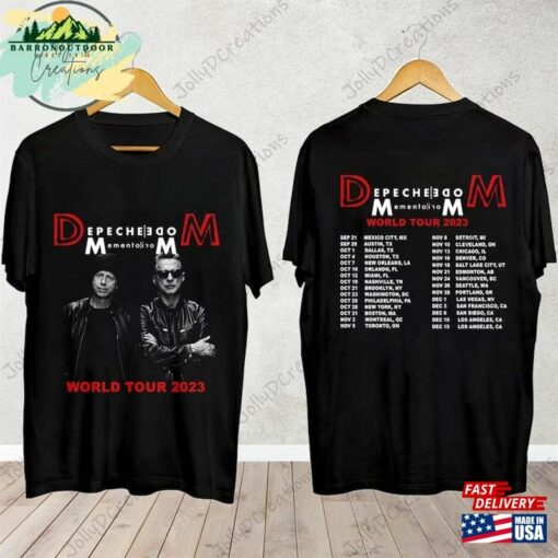 Depeche Mode 2023 Fall Tour Shirt Memento Mori Band Fan T-Shirt Sweatshirt