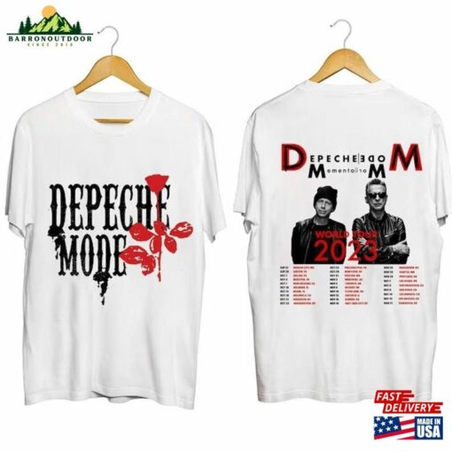 Depeche Mode 2023 Fall Tour Shirt Memento Mori Hoodie Unisex