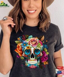 Dia De Los Muertos Shirt Day Of The Dead Mariposa Mexican Halloween T Shirt Hoodie 3