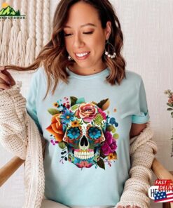 Dia De Los Muertos Shirt Day Of The Dead Mariposa Mexican Halloween T Shirt Hoodie 4