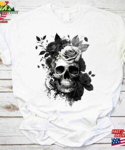 Dia De Los Muertos Skull 2023 Vintage T-Shirt Halloween Shirt Skeleton Classic Sweatshirt
