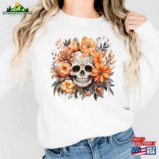 Dia De Los Muertos Sweatshirt Skeleton Day Of The Dead Celebration Unisex