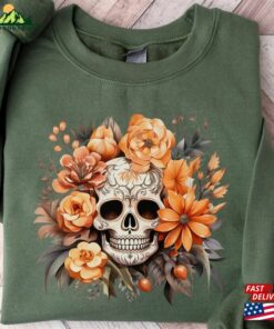 Dia De Los Muertos Sweatshirt Skeleton Day Of The Dead Celebration Unisex