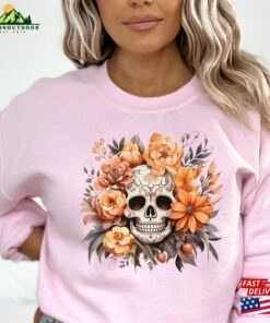 Dia De Los Muertos Sweatshirt Skeleton Day Of The Dead Celebration Unisex 3