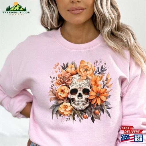 Dia De Los Muertos Sweatshirt Skeleton Day Of The Dead Celebration Unisex