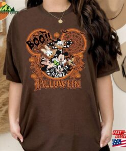 Disney 2023 Halloween Mickey Minnie And Friends Shirt Boo Custom Sweatshirt Classic 3