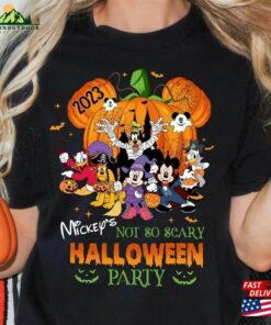 Disney 2023 Halloween Party Shirt Mickey’s Not So Scary T-Shirt Classic