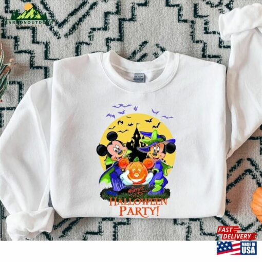 Disney 2023 Halloween Party Shirt Mickey’s Not Sweatshirt Classic