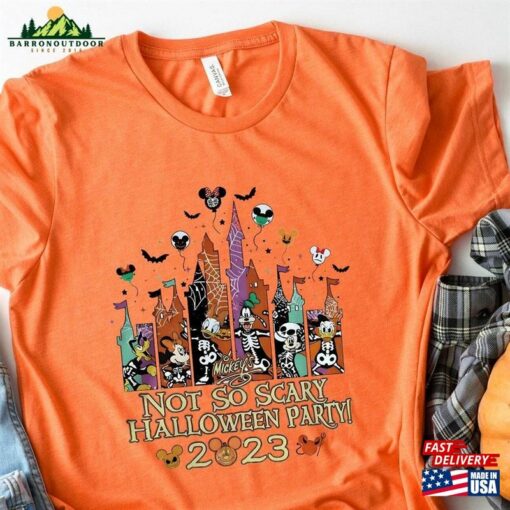 Disney 2023 Halloween Party Shirt Mickey’s Not Unisex T-Shirt