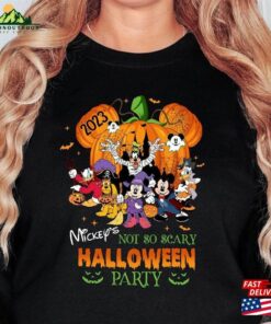 Disney 2023 Halloween Party Sweatshirt Mickey’s Not So Scary Unisex Hoodie