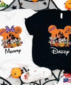 Disney 2023 Halloween Shirt Custom Mickey Minnie Family Party Shirts Sweatshirt Classic