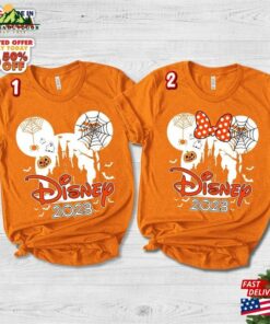 Disney 2023 Halloween Shirt Custom Mickey Minnie Hoodie Sweatshirt