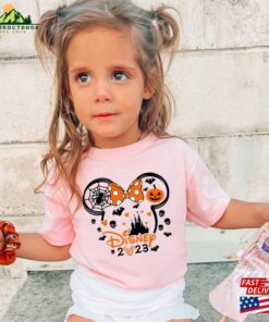 Disney 2023 Halloween Shirt Custom Mickey Minnie Hoodie T-Shirt