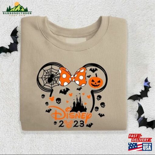 Disney 2023 Halloween Shirt Custom Mickey Minnie T-Shirt Classic