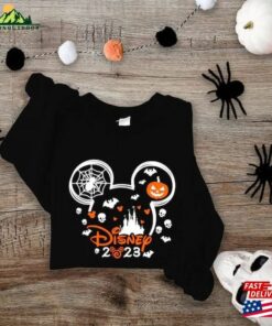 Disney 2023 Halloween Shirt Custom Mickey Minnie T-Shirt Classic