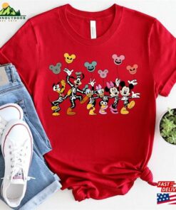Disney 2023 Halloween T Shirt Mickey Minnie Sweatshirt T Shirt 4