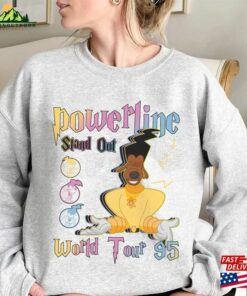 Disney A Goofy Movie Powerline Stand Out World Tour 95 Shirt Birthday Gift Ideas Walt T-Shirt Hoodie