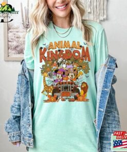 Disney Animal Kingdom Halloween Shirt Mickey And Friends Family Vacation 2023 Sweatshirt Classic