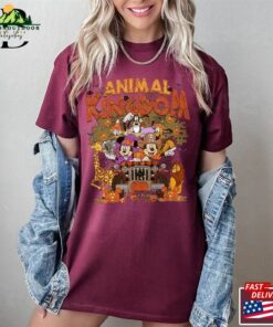 Disney Animal Kingdom Halloween Shirt Mickey And Friends Family Vacation 2023 Sweatshirt Classic 4