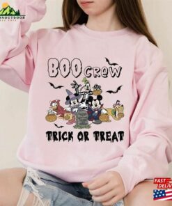 Disney Boo Crew Halloween Shirt Shirts Mickey And Friends Hoodie Unisex