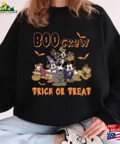 Disney Boo Crew Halloween Shirt Shirts Mickey And Friends Hoodie Unisex 4