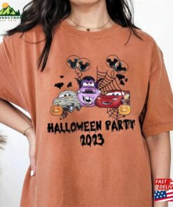 Disney Cars Halloween Shirt Party 2023 Pixar T-Shirt Hoodie