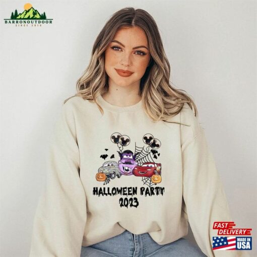 Disney Cars Halloween Shirt Party 2023 Pixar T-Shirt Hoodie