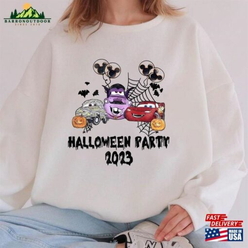 Disney Cars Halloween Shirt Party 2023 Pixar T-Shirt Hoodie