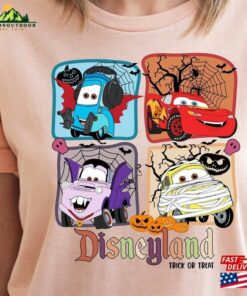Disney Cars Halloween Shirt Trick Or Treat Disneyland Unisex Sweatshirt