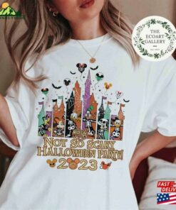 Disney Castle Halloween Shirt Mickey's Not So Scary Party Sweatshirt T-Shirt 3 Disney Castle Halloween Shirt Mickeys Not So Scary Party Sweatshirt T Shirt 4