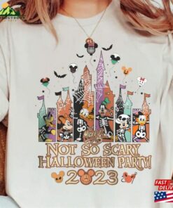 Disney Castle Halloween Shirt Mickey’s Not So Scary Party T-Shirt Classic Hoodie