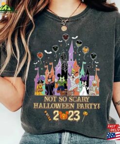 Disney Castle Halloween Shirt Mickey’s Not So Scary Party T-Shirt Hoodie