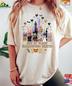 Disney Castle Halloween Shirt Mickey’s Not So Scary Party T-Shirt Hoodie