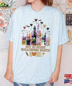 Disney Castle Halloween Shirt Mickeys Not So Scary Party T Shirt Hoodie 4