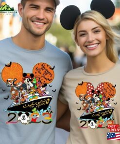 Disney Cruise Halloween Shirt Couple On The High Seas T-Shirt Hoodie
