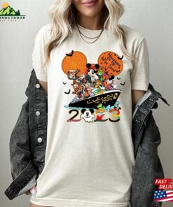 Disney Cruise Halloween Shirt Couple On The High Seas T-Shirt Hoodie