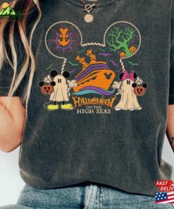 Disney Cruise Halloween Shirt On The High Seas Mickey Unisex Classic