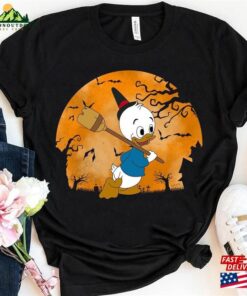 Disney Ducktales Huey Dewey And Louie Witch Mummy Halloween Shirt Disneyland Matching Hoodie T-Shirt