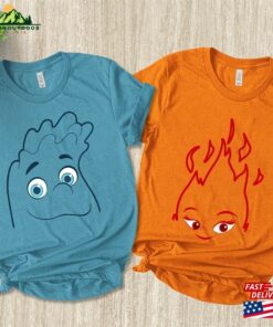Disney Elemental Characters Shirt Pixar 2023 Movie Unisex Sweatshirt