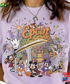 Disney Epcot Center Halloween Shirt Mickey’s Not So Scary Party Hoodie Unisex