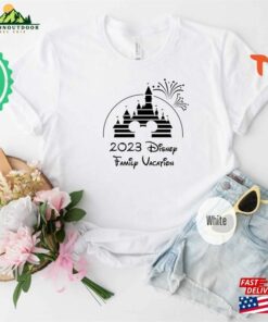 Disney Family Vacation 2023 Shirt Castle Walt Shirts Classic Unisex
