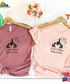Disney Family Vacation 2023 Shirt Castle Walt Shirts Classic Unisex