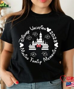 Disney Family Vacation 2023 Trip Memories Shirts Hoodie Classic