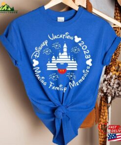 Disney Family Vacation 2023 Trip Memories Shirts Hoodie Classic 3