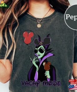 Disney Funny Maleficent Vacay Mode Comfort Color Shirt Villains Sweatshirt Unisex