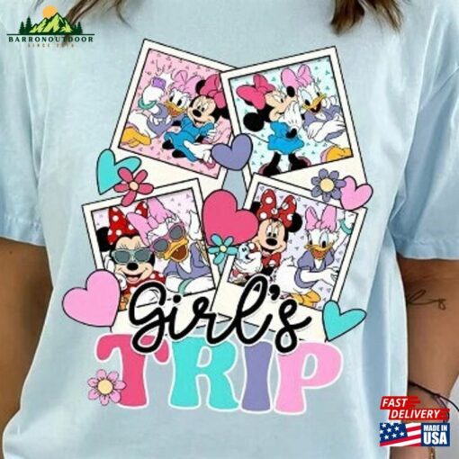 Disney Girls Trip Shirt Minnie Mouse Daisy Duck Bestie And Best Friends Maching Unisex Classic