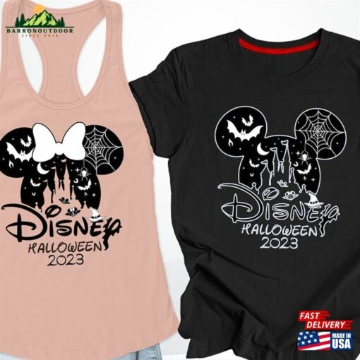 Disney Halloween 2023 Couple Shirt And Tank Top T-Shirt Sweatshirt Unisex