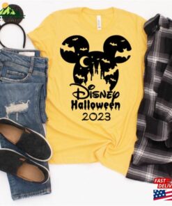 Disney Halloween 2023 Mickey Minnie Hoodie Unisex