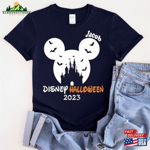 Disney Halloween 2023 Shirt Custom Mickey Mouse Hoodie Sweatshirt