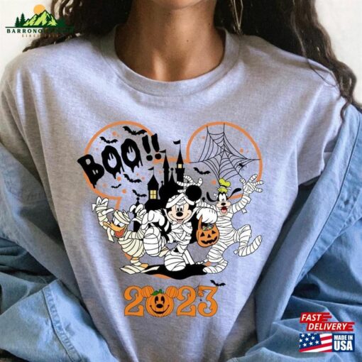 Disney Halloween 2023 Shirt Matching Family Hoodie T-Shirt